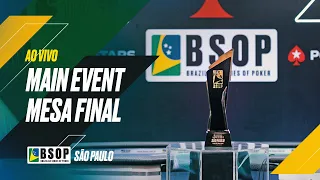 FINAL TABLE  MAIN EVENT do BSOP São Paulo - R$550.000 para o campeão 🏆