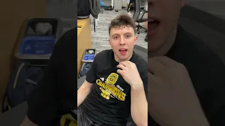 Eli Ellis made a TikTok during the game!? 🤔