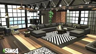 122 Hakim House Apartment Renovation with CC // Sims 4 Speedbuild