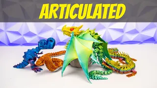 Cool ARTICULATED  Animals To 3D Print