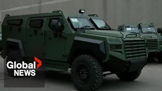 When will Canada's 200 additional armoured vehicles make it to Ukraine?