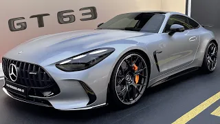 NEW 2024 Mercedes AMG GT +SOUND! V8 Porsche 911 Killer! Interior Exterior