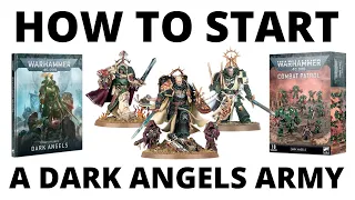 How to Start a Dark Angels Army in Warhammer 40K - Unforgiven for Beginners in 10th Edition