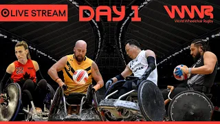 2023 International Wheelchair Rugby Cup – Day 1