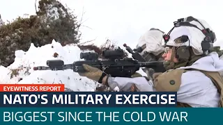 Steadfast Defender: NATO's biggest military exercise since the Cold War | ITV News