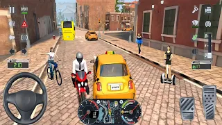 Taxi Sim 2020 🚖👮🏻 CRAZY CITY CAR DRIVING GAME | Car Games Android iOS Gameplay
