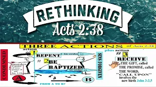 FB LIVE: What Does Acts 2:38 Mean? Could Baptism Be Necessary For Salvation? 🌊 8/5/20 MidWeek Lesson