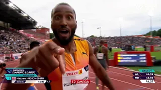 400m - 44.07 (European Record)