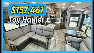 The BEST Grand Design Fifth Wheel Toy Hauler EVER! 2023 Momentum 395MS