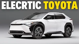 New 2024 Toyota bz4x SUV - Best Electric Compact Car!