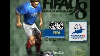 FIFA - Road to World Cup 98 (PS1) - Longplay