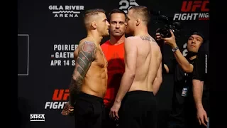 Dustin Poirier vs. Justin Gaethje UFC on FOX 29 Staredown - MMA Fighting