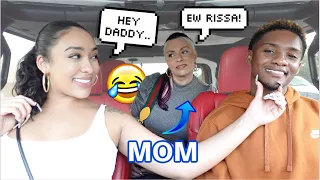 Calling My Boyfriend DADDY In Front Of MY MOM To See Her Reaction! *HILARIOUS*