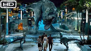 Jurassic World | T-Rex ve Indominus Rexin Kapışması | HD |