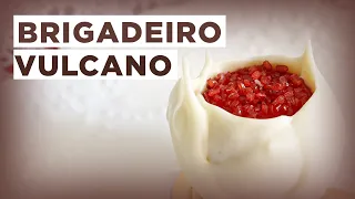 Como fazer brigadeiro vulcano