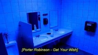 "Get your wish" but you're in a bathroom at a party