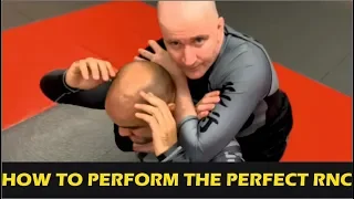 How To Perform The Perfect Rear Naked Choke by John Danaher