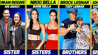 WWE Superstars Brothers and Sisters