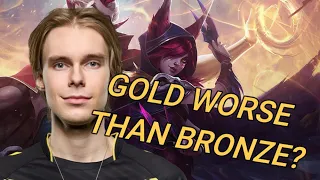 BRONZE PLAYERS WERE BETTER?? UNRANKED TO CHALLENGER