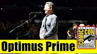 Optimus Prime Surprises Fans at BUMBLEBEE Panel | Comic Con 2018 (Peter Cullen)