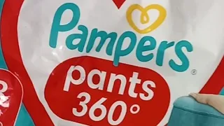 Огляд підгузники трусики Pampers pants 360° Який мінус я знайшла!