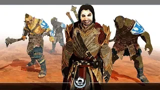 SHADOW OF WAR - UNIQUE MARAUDER LEGEND OVERLORD DIFFICULTY NEMESIS IN DESERT