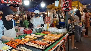 VLOG BKK #15 Halal Food Paradise in Bangkok | Ramkhamhaeng Night Market Walking Tour