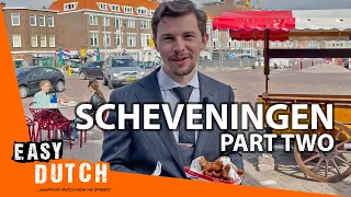 Tour Around Scheveningen Part II (In slow Dutch) | Super Easy Dutch 4
