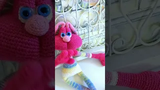 Заяц Кекс KEKS DUDE crochet bunny  Кукла Амигуруми #shorts