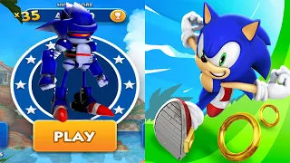 Sonic Dash - Mecha Sonic New Character Unlocked Fan Made - All Characters Unlocked Android Gameplay