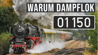 Warum Dampflok 01 150? Geschichte und Zukunft eines Schienen-Stars!