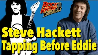 Steve Hackett (Genesis) Was Guitar Tapping Before Eddie Van Halen - Interview