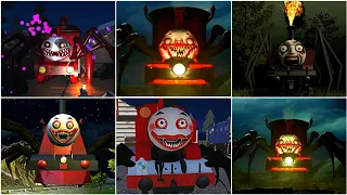 Choo Choo Charles Horror train/ 5 different choo choo charlie mobile games