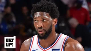 Joel Embiid 'clearly ran out of gas' late in the 76ers' Game 4 loss to the Raptors - Woj | Get Up!