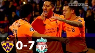 Maribor vs Liverpool 0-7 All Goals with English Commentary (UCL) 2017-18 HD