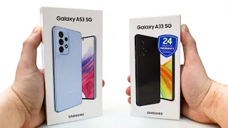 Что выбрать? Samsung Galaxy A33 или A53? РАЗНИЦА 2000 РУБЛЕЙ! СКОЛЬКО ОТЛИЧИЙ?