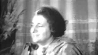 Indira Gandhi - Indian Prime Minister speaks at the 1972 UN Conference on the Human Environment