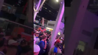 Knicks Fans Celebrating Game 3 Victory over the Cavs!