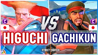 SF6 🔥 Higuchi (Guile) vs Gachikun (Rashid) 🔥 Street Fighter 6