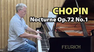 Chopin Nocturne Op.72 No.1 - P. Barton, FEURICH 218 piano