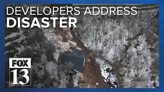 Developers address Draper community after disastrous collapse of vacant homes