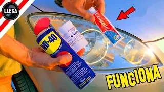 🔴 TRUCOO🚫 How to CLEAN OR POLISH CAR HEADLIGHTS 🚘Car or Auto💡Easy ⚠️ Life Hacks and Inventions.