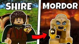 Building All The Lord of the Rings Movies in LEGO...