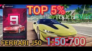 Asphalt 9 - Car Hunt Ratio: Ferrari J50 Contest [Touchdrive]