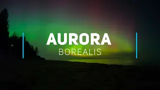 Aurora Borealis - Northern Lights above Lake Michigan | 4K timelapse