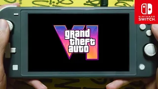 GTA 6 di Nintendo Switch Lite│Grand Theft Auto VI Trailer 1