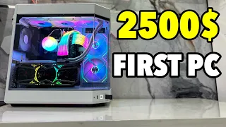 Building My **FIRST** GAMING PC!  High-End | WalkThrough