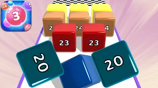 MARBLE RUN 3D: COLOR BALL RACE All Levels Gameplay Walkthrough iOS 30