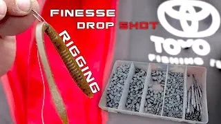 Shallow Water Finesse Drop Shot Wacky Rigging