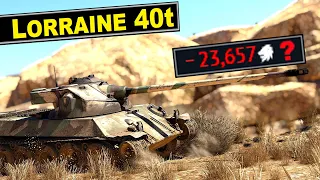 What defines repair cost? The most expensive tank to play  ▶️ Lorraine 40t